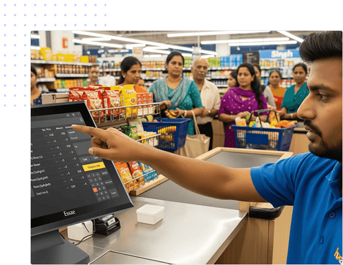 Billing Machine for Retail Shops and Apparel